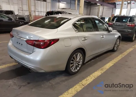 2019 Infiniti Q50 3.0T Luxe z USA, uszkodzony, nr VIN JN1EV7AP7KM512770